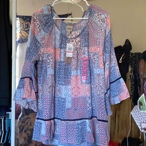 Como Vintage size xxl super cute flow top